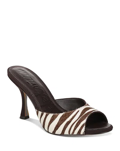 Sam Edelman Women's Jeanie Calf Hair Mule Sandals In Multi