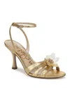 Sam Edelman Joanna Ankle Strap Sandal In Gold