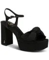 Sam Edelman Julieta Ankle Strap Platform Sandal In Black