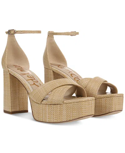 SAM EDELMAN WOMEN'S JULLIAN PLATFORM DRESS SANDALS