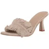 Sam Edelman Women's Kady Linen Heels In Natural Linen In Multi