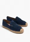 Sam Edelman Women's Kai Espadrille Flat Loafer In Hudson Blue In Blue