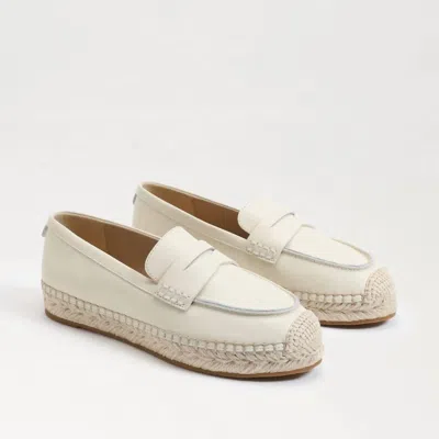 Sam Edelman Women's Kai Leather Loafer In Ivory In Multi