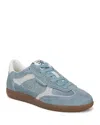 Sam Edelman Kallen Sneaker Coastal Blue Suede In Coastal Blue