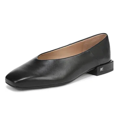 Sam Edelman Women's Kasey Ballet Flat In Black Leather