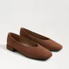 Sam Edelman Kasey Square Toe Pump In Brown