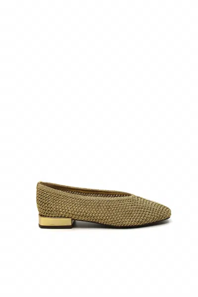 Sam Edelman Women's Kasey Knit Sandals In Amber Gold In Animal Print
