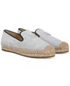 Sam Edelman Kathleen Espadrille Flat In Blue Ice Fabric