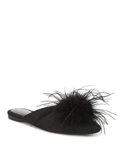 SAM EDELMAN WOMEN'S KHAI FEATHER MULES