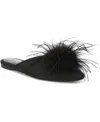 Sam Edelman Khai Feather Mule In Black
