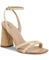Sam Edelman Women's Kia Strappy Dress Sandals In Bleached Wheat Raffia Multi