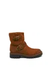 Sam Edelman Women's Kinsley Boots In Amber Brown In Multi
