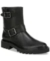Sam Edelman Kinsley Womens Leather Pull On Ankle Boots In Black