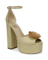 Sam Edelman Kori Platform Sandal In Pistachio