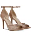 Sam Edelman Krissa Ankle Strap Sandal Vintage Pink In Vintage Pink,prairie Sand
