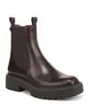 Sam Edelman Laguna Waterproof Lug Sole Chelsea Boot In Brown