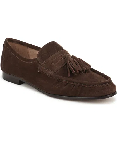 Sam Edelman Women's Lana Mocassin Slip-on Loafers In Mustang Brown Suede