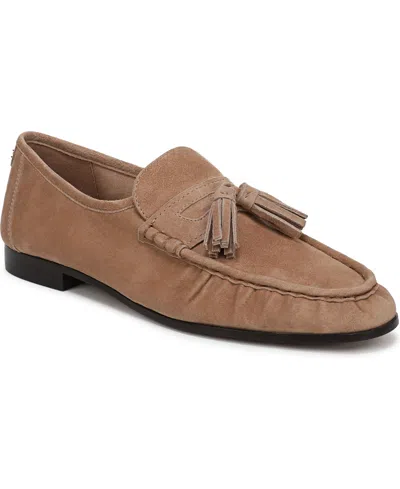 Sam Edelman Women's Lana Mocassin Slip-on Loafers In Truffle Brown Suede