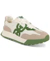 Sam Edelman Women's Langley Emblem Lace-up Trainer Sneakers In Green Multi