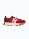 Sam Edelman Langley Sneaker In Red