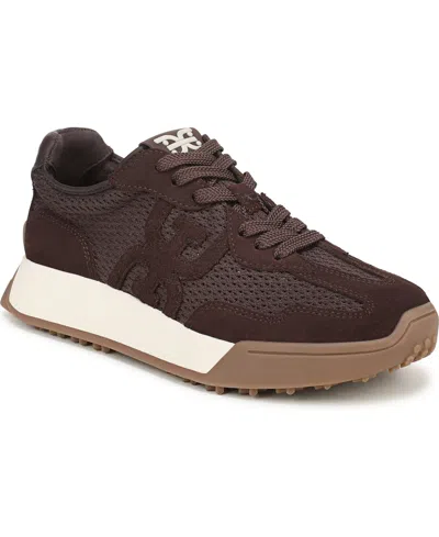 Sam Edelman Women's Langley Mesh Lace-up Sneakers In Brown