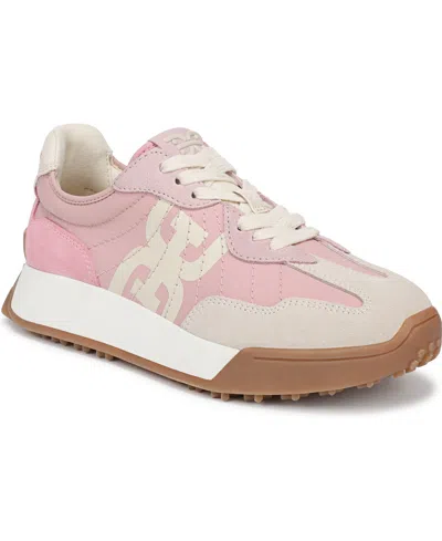 Sam Edelman Women's Langley Retro Lace-up Sneakers In Pink