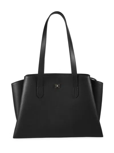 Sam Edelman Women's Large Kara Leather Tote In Black