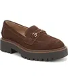 Sam Edelman Lea Platform Loafers Mustang Brown In Brown