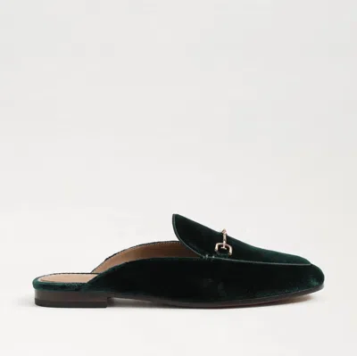 Sam Edelman Women Linnie Bit Mule In Green Velvet