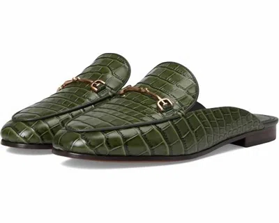 Sam Edelman Women's Linnie Bit Mule In Grn Crocpt In Green