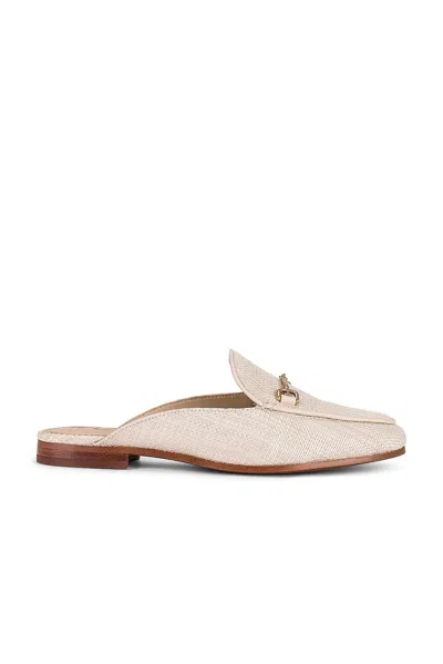 Sam Edelman Women's Linnie Flat Mules In Light Natural In Brown