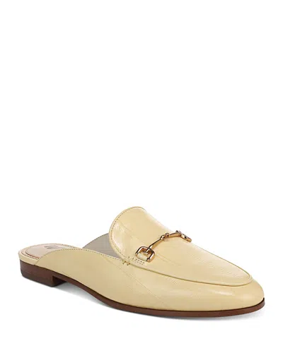 Sam Edelman Women's Linnie Leather Mules In Nude