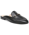 Sam Edelman 'linnie' Horsebit Leather Loafer Slides In Black Leather