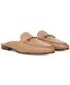 Sam Edelman Linnie Bit Mule Buff Tan Raffia In French Sand Leather