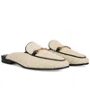 Sam Edelman Linnie Mule In Linen Faux Raffia