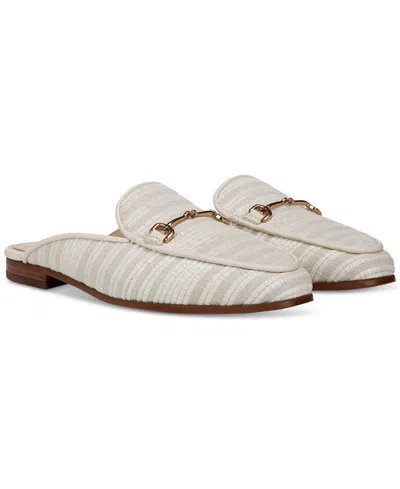 Sam Edelman Women's Linnie Tailored Mules In White