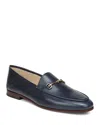Sam Edelman Women's Loraine Almond Toe Loafers In Navy