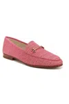 Shop Sam Edelman Women's Loraine Bit Loafer In Pink Rose Boucle In Multi