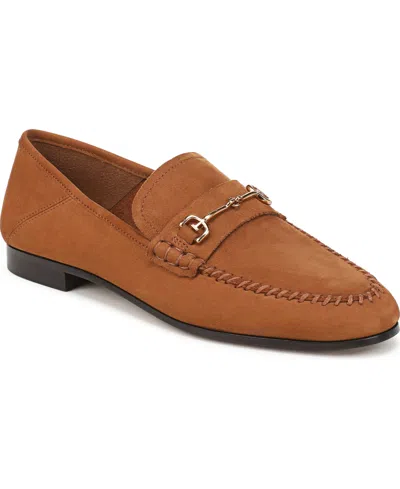 Sam Edelman Women's Loraine Soft Slip-on Loafers In Honey Bourbon Suede