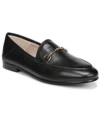 Sam Edelman 'loraine' Horsebit Leather Step-in Loafer In Black Leather
