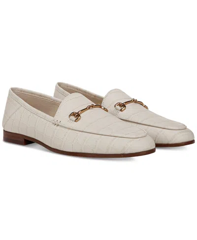 Sam Edelman Women's Loraine Tailored Loafers In Modern Ivory
