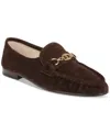 Sam Edelman Lucca Bit Loafer Pinto Brown Leather In Pinto Brown Suede