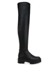SAM EDELMAN WOMEN'S LYDIA LEATHER OVER THE KNEE BOOTS