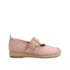 Sam Edelman Maddy Espadrille Mary Jane In Pink