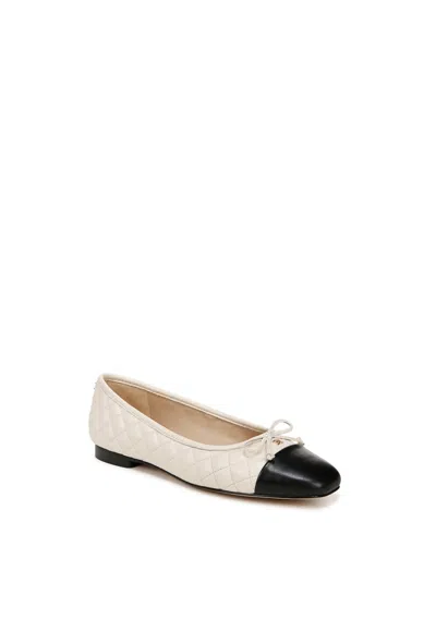 Sam Edelman Women's Marilyn Ballet Sandal In Modern Ivory/black