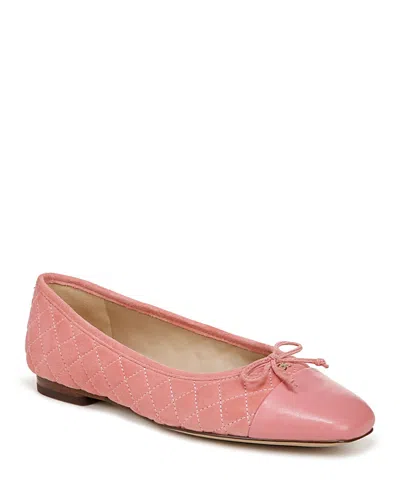 Sam Edelman Marilyn Cap Toe Ballet Flat In Mod Pink