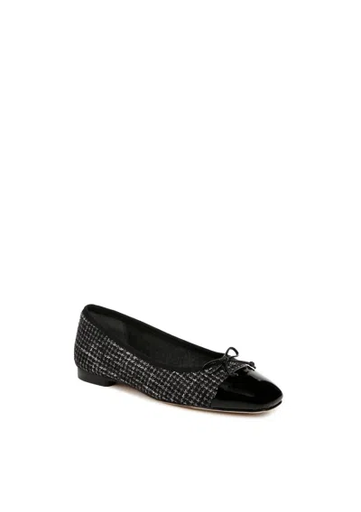 Sam Edelman Women's Marley Ballet Flat Sandals In Black Patent