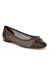 Sam Edelman May Ballet Flat Pinto Brown In Multi