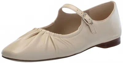Sam Edelman Women's Micah Mary Jane Flat In Beige In Neutral