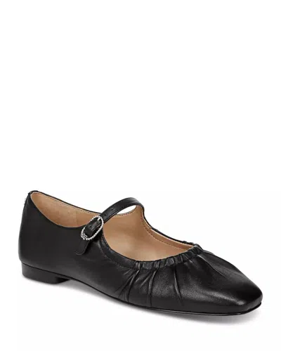 Sam Edelman Women's Micah Mary Jane Flat In Black/rock